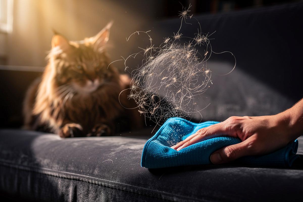 Coraz więcej właścicieli kotów używa szmatki do odkurzania – doświadczeni opiekunowie zdradzają, dlaczego to działa
