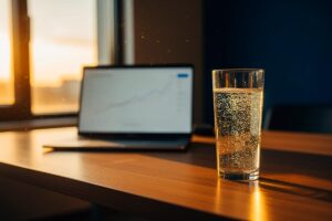 Czy woda gazowana jest odpowiedzią na lepsze wyniki w pracy? Coraz więcej pracowników twierdzi, że to działa