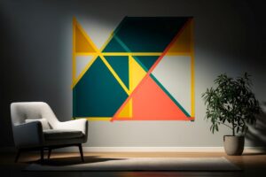 Dlaczego zaczynamy obsesyjnie naklejać taśmy na ściany w salonie – dekoratorzy wnętrz wyjaśniają